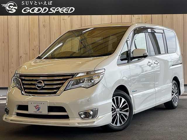 日産 セレナ ハイウェイスター　Ｖエアロモード＋セーフティ　９型ナビ　全周囲カメラ　衝突軽減　クルーズコントロール　ＥＴＣ　クルコン　Ｂｌｕｅｔｏｏｔｈ接続　障害物センサー　衝突軽減　レーンキープアシスト　Ｗエアコン　純正アルミホイール　フォグランプ