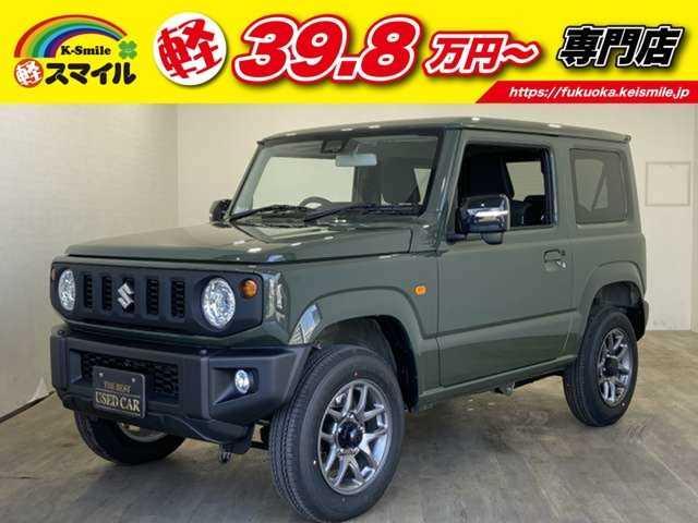 スズキ ジムニー ＸＣ　クルコン　障害物センサー　衝突軽減ブレーキ　ＬＥＤライト　シートヒーター　４ＷＤ　レーンキープアシスト　Ｓキー　純正アルミ