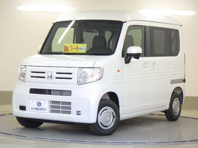 Ｎ－ＶＡＮ Ｌホンダセンシング　衝突軽減　電格ドアミラー　オートハイビーム　Ｂカメ　左右スライドドア　クルコン　Ｉストップ　ＰＳ　ＰＷ　オートライト　キーレス　オートエアコン　横滑り防止装置　ＡＢＳ　エアバック　セキュリティー（1枚目）