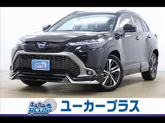 カローラクロス ハイブリッド　Ｚ　パノラマルーフ　ＢＳＭ　４ＷＤ　ハイブリッド　モデリスタエアロ　パノラミックビューモニター　全方位カメラ　９インチモニター　フルセグＴＶ　Ｂｌｕｅｔｏｏｔｈ　クリアランスソナー　レーダークルーズ　禁煙