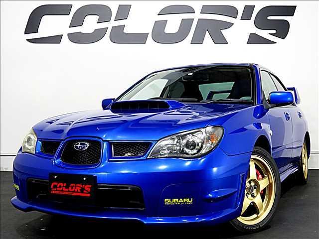 スバル ＷＲＸ　ＷＲ－リミテッド　２００５　特別仕様車　Ｆ型　ＴＥＩＮ車高調　ＨＩＤ　柿本改マフラー　専用スポーツシート　４ＷＤ　ターボ　ＲＡＹＳ製鍛造１７ＡＷ　エアロパーツ　大型リアスポイラー　レッドキャリパー　ＢＬＩＴＺエアクリーナー