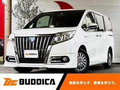 トヨタ　エスクァイア　ハイブリッドＧｉ　１０型ナビ　両電スラ　エアロ