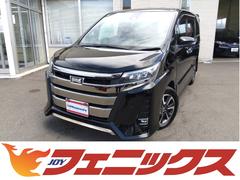 トヨタ　ノア　ＳｉＷＸＢＩＩ☆４ＷＤ☆１０型ナビ☆後席Ｍ☆　☆４ＷＤ☆走行５．７万キロ☆試乗ＯＫ☆７人乗り☆１０型ナビ☆フリップダウンモニター☆ＥＴＣ☆両側電動ドア☆セーフティセンス☆クルコン☆オートハイビーム☆黒ハーフレザーシート☆前後ドラレコ☆ＬＥＤライト