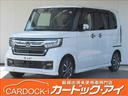 ホンダ Ｎ－ＢＯＸカスタム Ｌ　禁煙車　純正８型ナビ　フルセグ　...