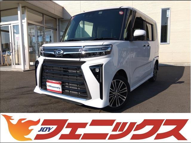 ダイハツ タント カスタムＲＳ☆現行型☆４ＷＤ☆ターボ☆ナビ☆走行０．４万ＫＭ　☆４ＷＤ☆現行型☆走行０．４万キロ☆試乗出来ます☆専用ナビ☆ＴＶ☆パノラマモニター☆ＥＴＣ☆スマートアシスト☆両側電動ドア☆黒革調シート☆シートヒーター☆ＬＥＤヘッドライト☆ＬＥＤフォグ☆スマートキー