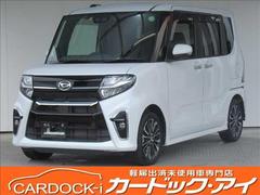 ダイハツ　タント　カスタムＲＳ　ターボ　禁煙車　純正９型ナビ