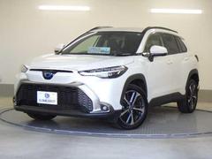 トヨタ　カローラクロス　１．８ハイブリッドＺ　全方位カメラ　９インチナビ　ＴＶ