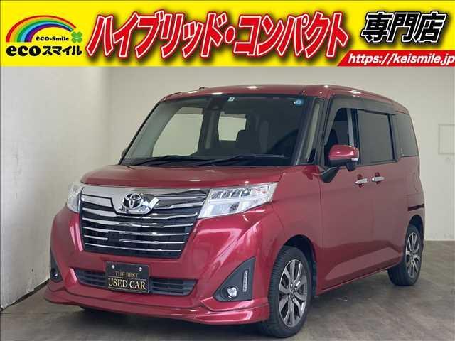 カスタムＧ－Ｔ　両側電動スライドドア・ナビ・バックカメラ・フルセグ・ＤＶＤ・Ｂｌｕｅｔｏｏｔｈ・ＥＴＣ・衝突軽減ブレーキ・クルコン・Ｉアイドリングストップ・・ＬＥＤライト