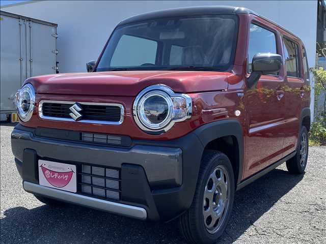 ハイブリッドＧ　届出済未使用車　ハイブリッド　２トーンカラー　スマートキー　ヘッドランプハロゲン　衝突軽減ブレーキ　横滑り防止装置　禁煙車　オートエアコン　パワーステアリング　修復歴無