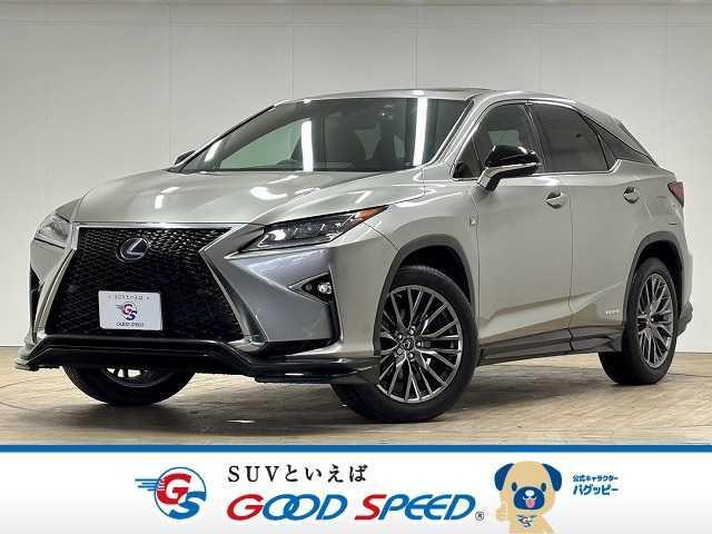 ＲＸ４５０ｈ　Ｆスポーツ　サンルーフ　赤革　レーダークルーズコントロール　ドライブレコーダー　シートヒーター　ベンチレーション　パワーバックドア　オートハイビーム　パワーシート　ＨＵＤ　車線逸脱警報　ＥＴＣ