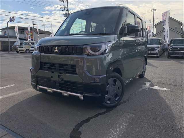 デリカミニ(三菱) Ｇ　届出済未使用車　両側スライド片側電動スライドドア　衝突被害軽減ブレーキ　スマートキー　プッシュスタート　オートライト 中古車画像
