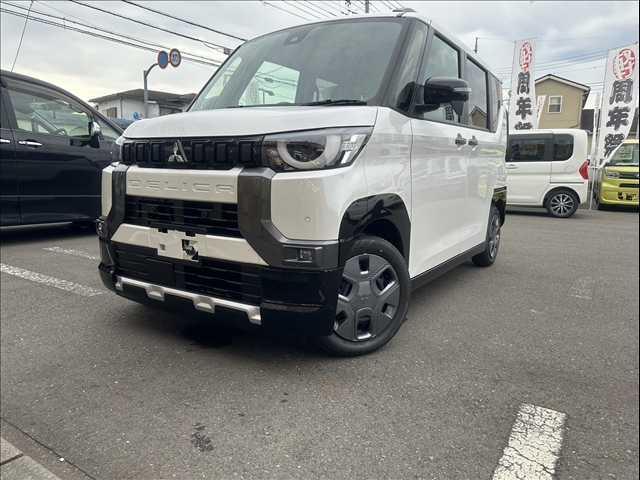 デリカミニ(三菱) Ｇ　届出済未使用車　両側スライド片側電動スライドドア　衝突被害軽減ブレーキ　スマートキー　プッシュスタート　オートライト 中古車画像