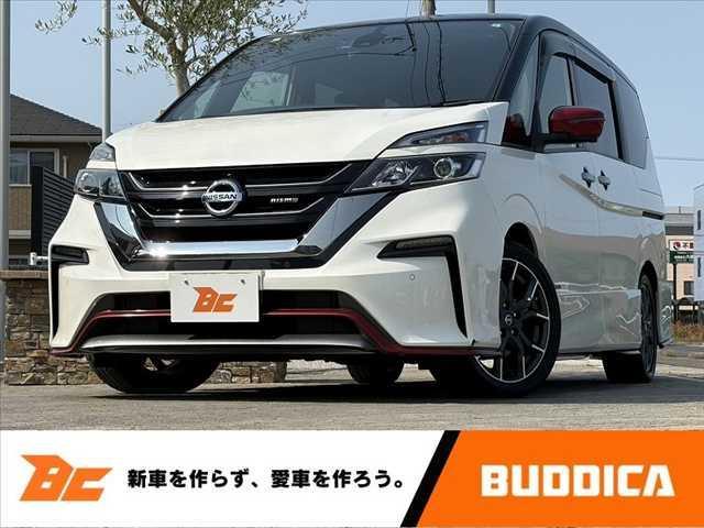 ニスモ　両側電動スライドドア　ツートン　９インチナビ　ＦＤモニター　アラウンドビューモニター　プロパイロット　ドラレコ　フルセグ　ＢＴ　ＬＥＤヘッド　電動Ｐブレーキ　車線逸脱防止　スマートルームミラー　マット