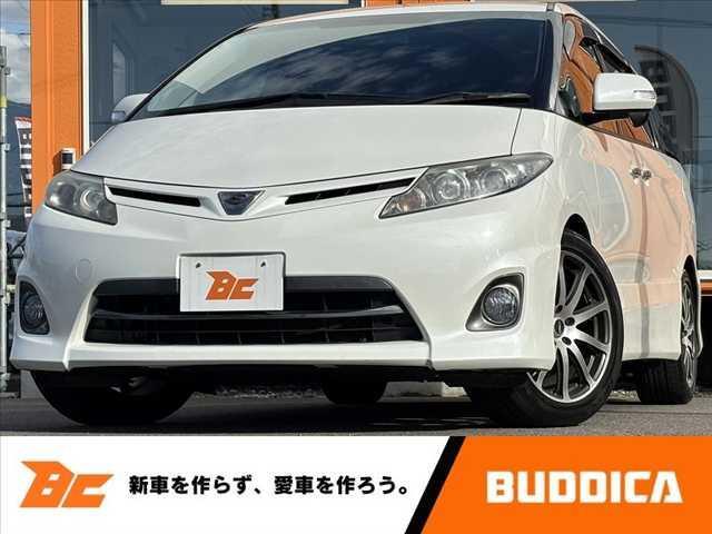 ２．４アエラス　Ｇエディション　社外ナビ　フルセグ　ＤＶＤ　ＢＴ　Ｂモニ　ＴＲＤアルミ　ＦＤモニター　ＨＩＤ　両電スライド　クルコン　オットマン　Ｐスタート　スペア　ＥＴＣ　ステリモ　ウッドコンビステア　Ａライト　ウインカーミラー