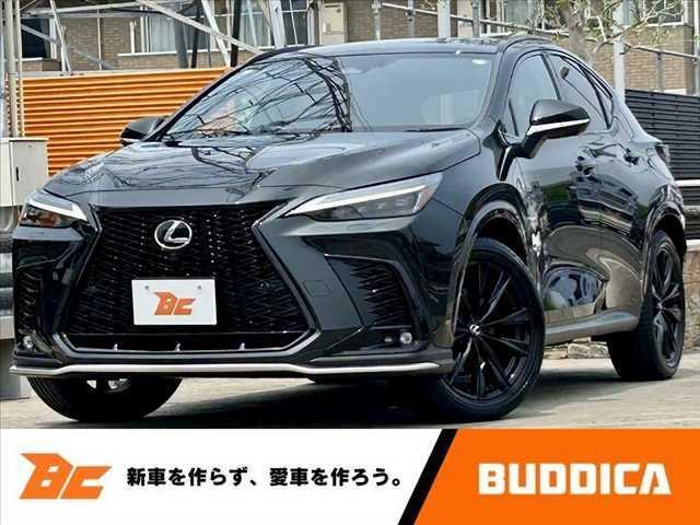 ＮＸ(レクサス) ＮＸ３５０　Ｆスポーツ　パノラマルーフ　ルーフレール　３眼ＬＥＤ　オレンジキャリパー　純正ナビ　フルセグ　ＢＴ　パノラマモニター　クルコン　ＥＴＣ　革シート　パワーバックドア　純正２０ＡＷ　ラゲッジマット 中古車画像