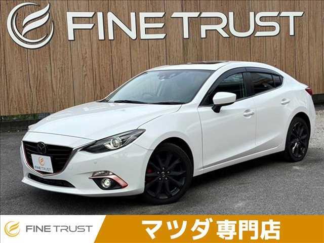 アクセラ(マツダ) ＸＤ　サンルーフ　本革シート　アイアクティブセンス　禁煙車　純正ＳＤナビ　ＢＯＳＥサウンド　レーダークルーズコントロール　フルセグＴＶ　Ｂｌｕｅｔｏｏｔｈ　バックカメラ　パワーシート　シートヒーター 中古車画像