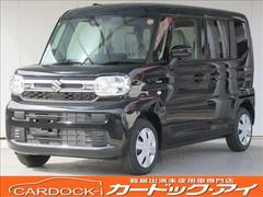 スペーシア ハイブリッドG 届出済未使用車 スズキセーフティサポート 踏み間違い防止装置 アイドリングストップ コーナーセンサー 車線逸脱警報 横滑り防止装置 ステアリングスイッチ LEDヘッドランプ 中古車画像