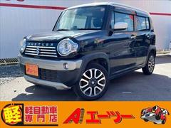 ハスラー  衝突軽減 SDナビ バックカメラ 横滑り防止 シートヒーター アイドリングストップ フォグランプ ETC HID プッシュスタート オートエアコン 純正ホイール ウィンカーミラー 革巻きハンドル 中古車画像