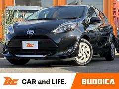 アクア Sスタイルブラック 後期 車検整備付 禁煙車 衝突安全 シートヒーター LED 全方位 セーフティS フルセグ BT DVD Aライト Aハイビーム Pスタート スマートキーX2 ステリモ シートリフター ウインカーミラ 中古車画像