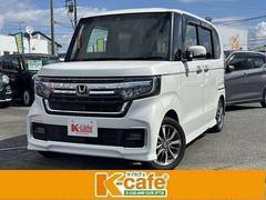 N-BOXカスタム L Honda SENSING 純正フルセグナビBluetooth付 バックカメラ 両側スライド片側電動ドア スマートキー クリアランスソナー ETC ECS ドライブレコーダー LEDヘッドライト 中古車画像