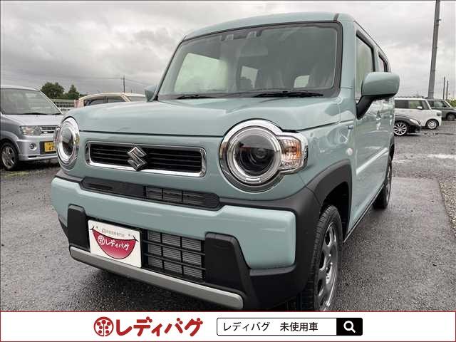 ハスラー（スズキ）ハイブリッドＧ　届出済未使用車　ハイブリッド　スマートキー　衝突軽減ブレーキ　横滑り防止装置　ＬＥＤランプ　禁煙車　オートエアコン　セキュリティアラーム　パワーステアリング　パワーウインドウ　修復歴無 中古車画像