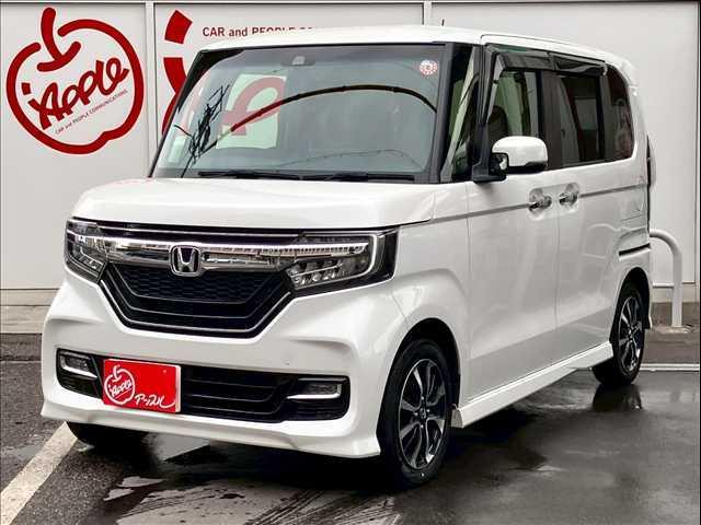 Ｎ－ＢＯＸカスタム カスタム　Ｇ・Ｌ　Ｈｏｎｄａ　ＳＥＮＳＩＮＧ　バックカメラ　ＥＴＣ　シートヒーター　左電動スライド　アダプティブクルーズコントロール　社外メモリーナビ（ＭＤＶ－Ｓ７０８Ｌ）（1枚目）