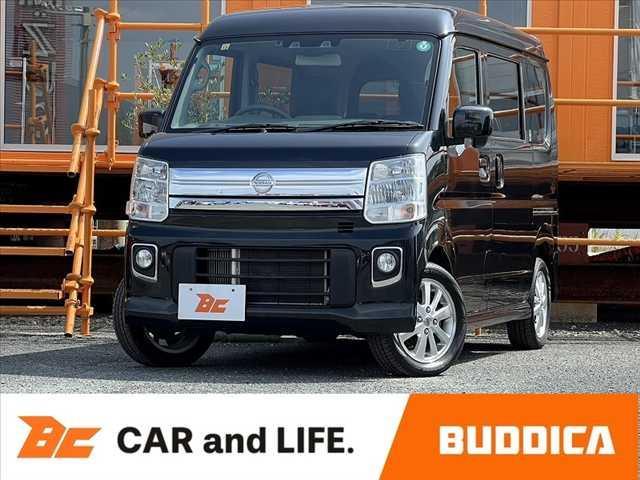 NV100クリッパーリオ(日産) E 中期 ハイルーフ エマブレ ターボ 電動スライドドア 電動格納ミラー ナビ/Bluetooth バックカメラ Pスタート スマートキー 12V電源 ステリモ シートカバー Aエアコン リアヒーター 中古車画像