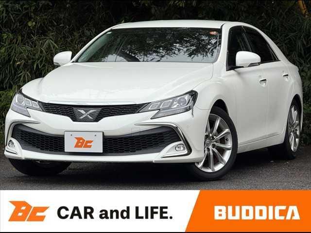 マークX（トヨタ）２５０Ｓ　ファイナルエディション　フルセグナビ　セーフティセンス　Ｂモニ　スマートキー　Ｐスタ　ＥＴＣ　ドラレコ　ハーフレザー　シートヒーター　Ｐシート　追従クルコン　ＬＥＤヘッドライト　フォグ　Ａライト　Ａハイビーム　Ｃセンサー 中古車画像