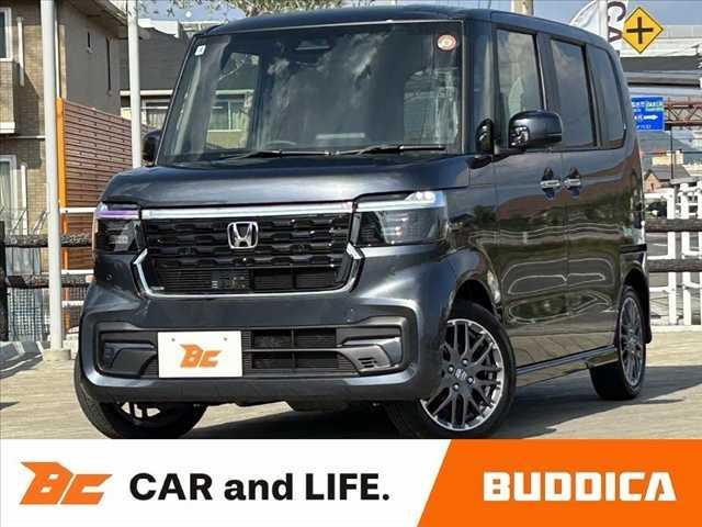 Ｎ−ＢＯＸカスタム(ホンダ) ターボ　禁煙車　Aftermarketディスプレイオーディオ　ホンダセンシング　Ａクルコン　Ａハイビーム　Ｐセンサー　両電スラ　コンビシート　Ｆシートヒーター　オートＬＥＤ　ＢＴ　Ｂカメラ　ステリモ　スマートキー 中古車画像