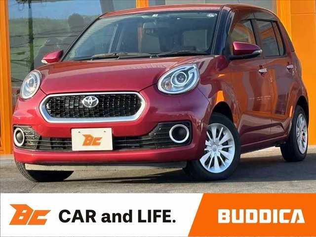 パッソ(トヨタ) モーダ フルセグナビ スマートキー2個 LEDヘッドライト DVD再生 オートエアコン アイドリングストップ プライバシーガラス 電格ミラー シートリフター SRSエアバッグ リアワイパー ベンチシート 中古車画像