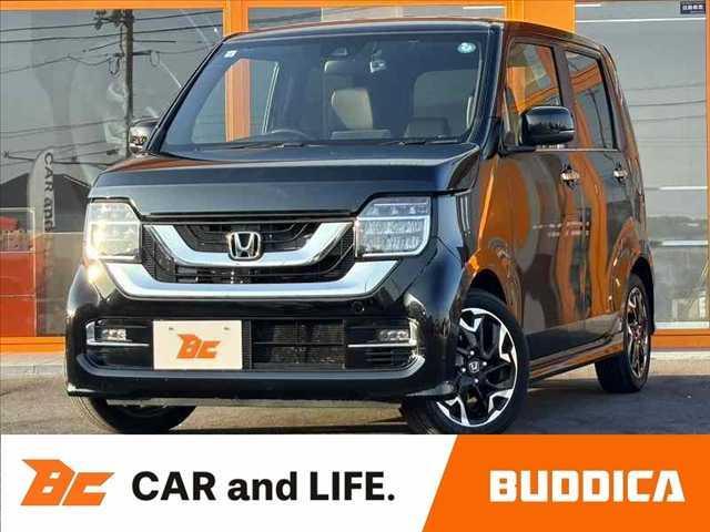 Ｎ−ＷＧＮカスタム(ホンダ) Ｌ・ターボホンダセンシング　禁煙　ホンダセンシング　Aftermarketナビ　フルセグ　Ｂｌｕｅｔｏｏｔｈ　バックカメラ　クリソナ　ビルトインＥＴＣ　オートＬＥＤヘッド　ブレーキホールド　フォグ　レーンキープ　パドルシフト　アームレスト 中古車画像