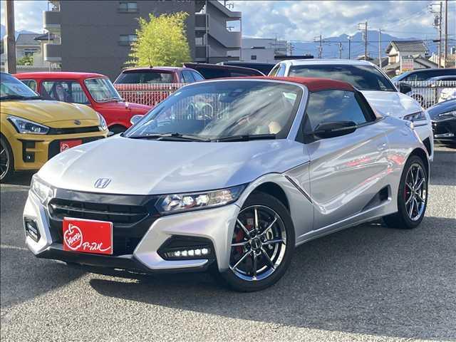 S660(ホンダ) ModuloX スカイサウンドインターナビ バックカメラ スカッフイルミネーション モデューロアクティブスポイラー・サスペンション・アルミホイール・ドリルドディスクローター LEDヘッドライト シートヒーター ETC 中古車画像