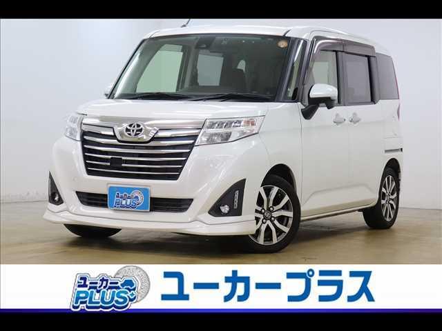ルーミー(トヨタ) カスタムG−T 9型ナビ シートヒーター 純正9型ナビ フルセグTV Bluetooth バックカメラ ETC シートヒーター 両側パワースライド 禁煙車 ターボ エアロパーツ ドラレコ クルーズコントロール スマートキー LEDオートライト 中古車画像
