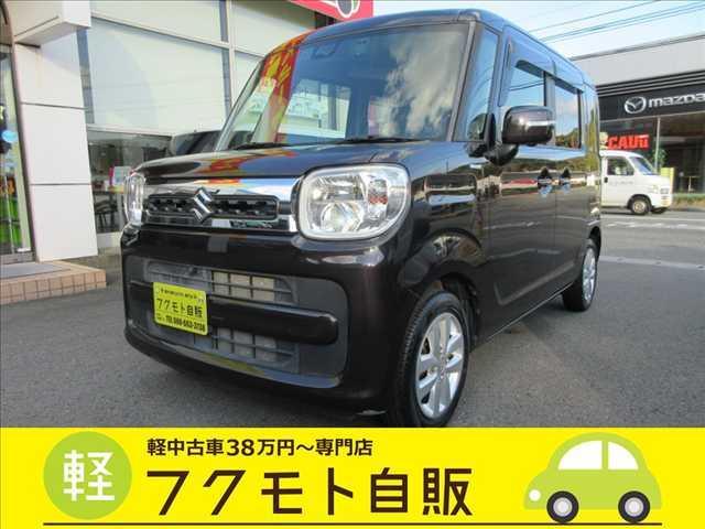 スペーシア(スズキ) ハイブリッドX 8インチナビ・フルセグTV・CD/DVD再生・Bluetooth・LEDライト・ソナー・追突軽減ブレーキ・両側電動スライド・ETC・Fドラレコ・全方位モニター・ヘッドアップディスプレイ 中古車画像