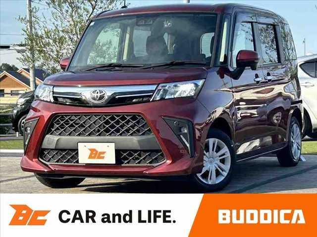 ルーミー(トヨタ) G 後期 禁煙車 車検整備付スマアシ Aハイビーム コーナーセンサー 両電スラ パノラマM 純正ナビ 地デジ BT Fシートヒーター オートLEDヘッド&フォグ ETC ドラレコ スマートキー 中古車画像