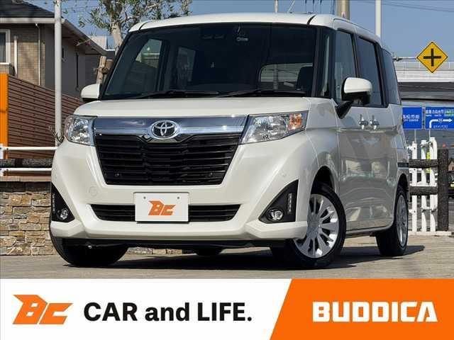 ルーミー(トヨタ) G コージーエディション 禁煙車 車検整備付 両電スラ SA3 Aハイビーム クルコンコーナーセンサー 社外8インチナビ フルセグ BT DVD Bカメ ステリモ スマートキー ドラレコ Fシートヒーター LED 中古車画像