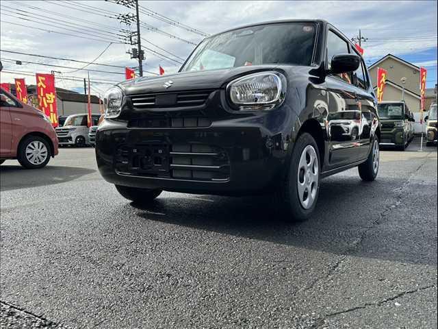 アルト(スズキ) Ｌ　未使用車　クリアランスソナー　レーンアシスト　衝突被害軽減システム　オートライト　キーレスエントリー　アイドリングストップ　電動格納ミラー　ＣＶＴ　盗難防止システム　ＡＢＳ　ＥＳＣ 中古車画像