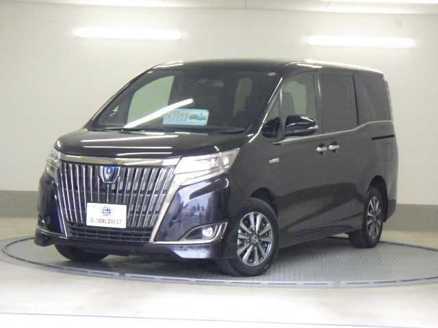 エスクァイア(トヨタ) １．８Ｇｉプレミアムパッケージ　ブラックテーラード　ナビ　誤発進抑制機能　電動格納ミラー　オートハイビーム　アイドリングストップ　Ｂカメラ　スマートキー　ワンセグ　ナビ＆ＴＶ　イモビライザー　オートライト　ＬＥＤランプ　ＥＴＣ車載器　クルーズコントロール 中古車画像