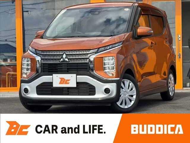 ｅＫクロス(三菱) Ｍ　禁煙　ｅアシスト　ＬＥＤヘッドライト　シートヒーター　ＥＴＣ　純正ＣＤデッキ　パーキングセンサー　オートライト　電格ミラー　キーレス　レベライザー　プライバシーガラス　ＳＲＳエアバッグ 中古車画像