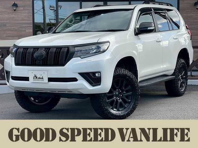 ランドクルーザープラド(トヨタ) ＴＸ“Ｌパッケージ・Ｍａｔｔ　Ｂｌａｃｋ　Ｅｄｉｔｉｏｎ”７　特別仕様車　サンルーフ　全周囲カメラ　クリアランスソナー　　シートベンチレーション　レーダークルーズコントロール　　オートマチックハイビーム　スマートキー　プッシュスタート　７人乗り　３列シート 中古車画像