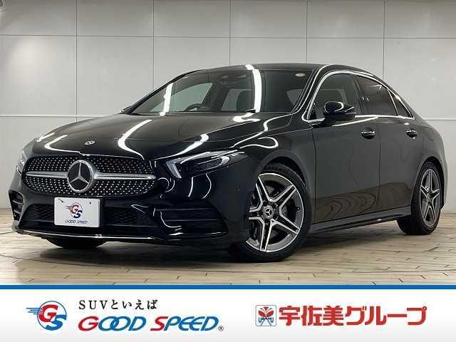 Aクラスセダン A250 4MATIC セダン AMGライン パノラミックルーフ/黒革シート/レーダークルーズコントロール/フルセグTV/ブラインドスポットモニター/純正18インチAW/全周囲カメラ/パワーシート/シートメモリ/パドルシフト/クリアランスソナー(1枚目)