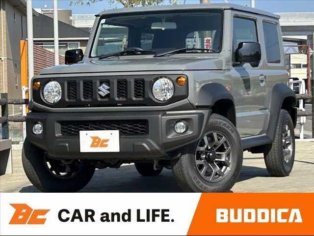 ジムニーシエラ(スズキ) ＪＬ　中期　禁煙車　車検整備付　４ＷＤ　５ＭＴ　ＪＣ用１５インチＡＷ　セーフティサポート　Ａハイビーム　Ｆシートヒーター　スマートキーＸ２　ＥＴＣ　電格ミラー＆ヒーター　フォグ　サイドカーテンエアＢ 中古車画像