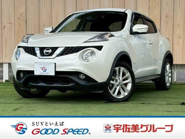 ジューク(日産) １５ＲＸ　Ｖセレクション　１オーナー　アラウンドビューモニター　衝突軽減ブレーキ　レーンキープアシスト　スマートキー　プッシュスタート　ＥＴＣ　ドライブレコーダー　オートエアコン　オートライト　アイドリングストップ　横滑り防止 中古車画像