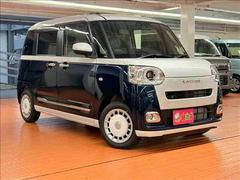 ムーヴキャンバス ストライプスG 届出済未使用車 ブレーキサポート ソナー アイドリングストップ 両側電動スライドドア スマートキー プッシュスタート Wシートヒーター LEDヘッドライト オートマチックハイビーム オートエアコン 中古車画像