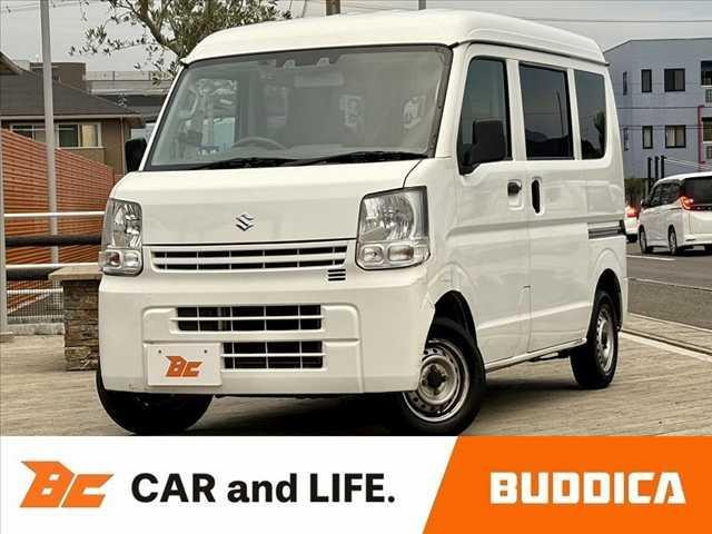 エブリイ(スズキ) ＰＡ　車検整備付　ハイルーフ　セーフティサポート　Ｒセンサー　Ａハイビーム　Ａライト　車線逸脱警報　誤発進抑制機能　スペアキー　Ｒフィルム　オーバーヘッドシェルフ　ＦＲドラレコ　ＷＳＲＳエアＢ　横滑り防止 中古車画像