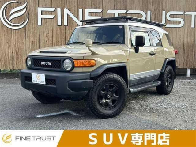 【愛知県／小牧市】ＳＵＶ専門店／ＦＪクルーザー！ クルーズコントロール　バックカメラ　純正ＳＤナビ　４ＷＤ　ＥＴＣ　禁煙車
