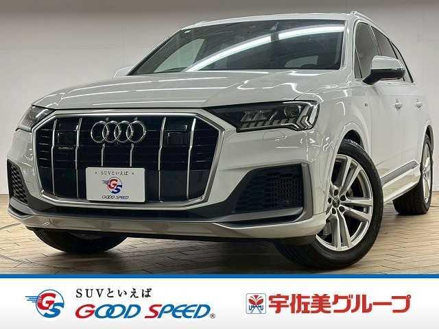 Ｑ７(アウディ) ◆５５　ＴＦＳＩ　ｑｕａｔｔｒｏ　Ｓ　ｌｉｎｅ　ＲＨＤ　禁煙／全周囲／サンルーフ／電動リアゲート／エアサス／シートヒーター／ステアリングヒーター／レーダークルーズ／ヘッドアップディスプレイ／ブラインドスポット／シートメモリー 中古車画像