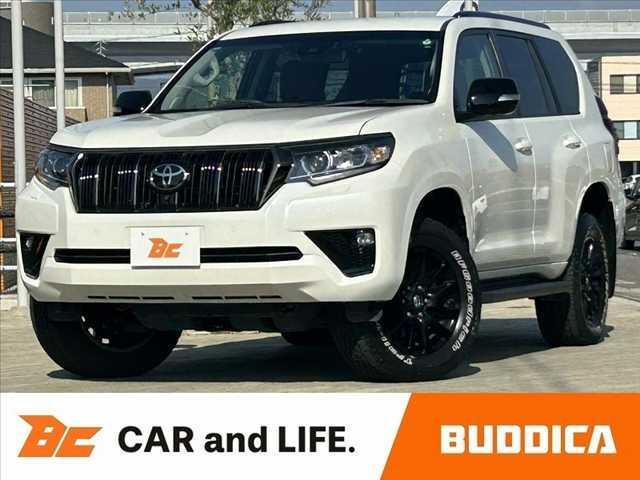 ランドクルーザープラド(トヨタ) ＴＸ　Ｌパッケージ　７０ｔｈアニバーサリーリミテッド　後期　禁煙車　サドルタン革シート　セーフティＳ　Ａハイビーム　９インチメーカーナビ　フルセグ　ＢＴ　全方位カメラ　スマートキーＸ２　オートＬＥＤ　１８インチ黒ＡＷ　ＥＴＣ　Ａクルコン　Ｐガラス 中古車画像