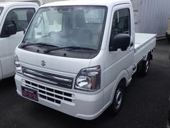 キャリイトラック KCエアコン・パワステ 4WD 4AT DCBS キーレス パワーウンドウ 3方開荷台 AM FMラジオ アイドリングストップ エアコン パワステ アングル 間欠ワイパー 両席エアバッグ ABS 中古車画像