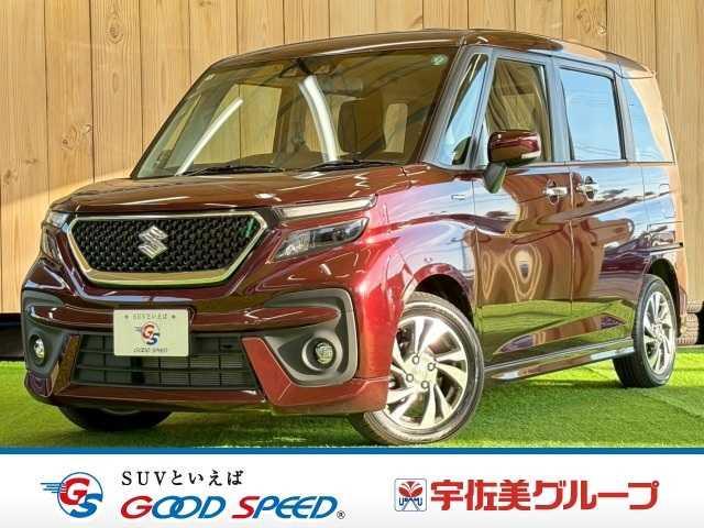 ソリオバンディット(スズキ) ハイブリッドＳＶ　純正８型ナビ　シートヒーター　両側電動　　レーダークルーズコントロール　レーンキープ　クリアランスソナー　衝突軽減　ヘッドアップディスプレイ　パドルシフト　ＬＥＤヘッドライト　Ｂｌｕｅｔｏｏｔｈ 中古車画像